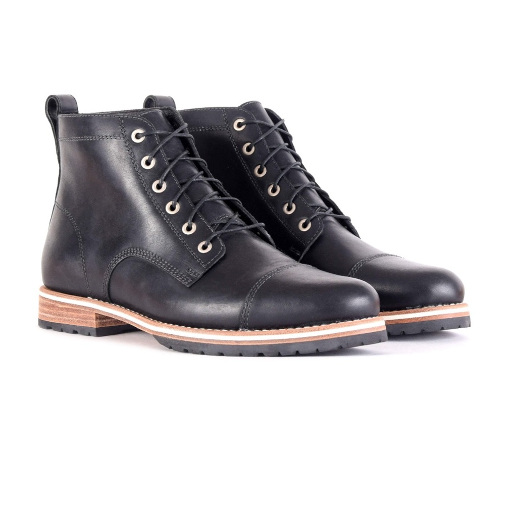 Men's HELM The Hollis Black Boots Size 12